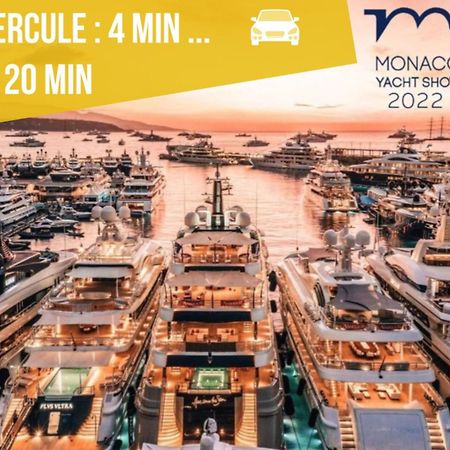 Appartements Neuf - Frontiere De Monaco - Clim - Wifi Cap-d'Ail Zewnętrze zdjęcie